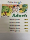 Bible Heroes - Adam - Colouring book  (pack of 5) - VPK